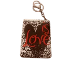 Square With Keychain Travel Mirror with attached keychain for easy carrying