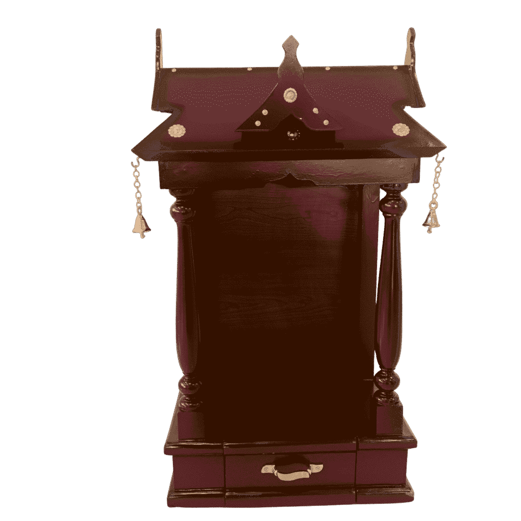 6 Bell Open Ambalam crafted to bring temple-like serenity into home worship spaces