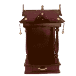 6 Bell Open Ambalam crafted to bring temple-like serenity into home worship spaces