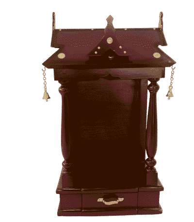 6 Bell Open Ambalam crafted to bring temple-like serenity into home worship spaces