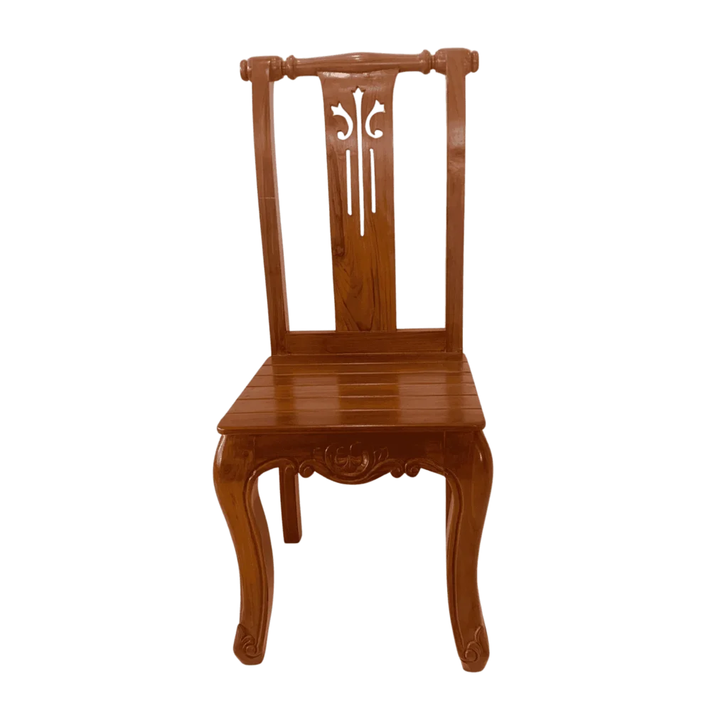 Premium quality Mankal Teak Palaka Dining Chair designed for long-lasting use