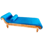 Adivalavu With Mankal Teak Diwan Cot ideal for living rooms and formal seating spaces