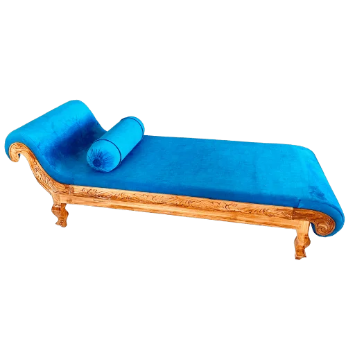 Adivalavu With Mankal Teak Diwan Cot ideal for living rooms and formal seating spaces