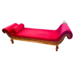 Randuthala Teak Adippadi Diwan Cot for long-lasting use and visual warmth