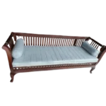 Reeper Backrest Teak Diwan Cot blending heritage design with everyday comfort