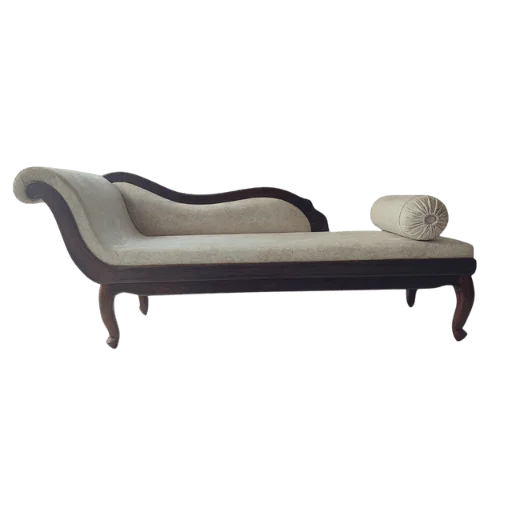 Sofa Style Teak Diwan Cot enhances interiors with warm teak wood aesthetics