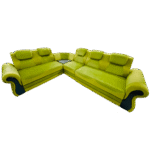 Comfortable Airbag Full Cover Corner Sofa Set 2+2+1 perfect for modern homes