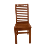 Handcrafted Chapathi Teak Palaka Dining Chair ideal for Kerala-style dining interiors