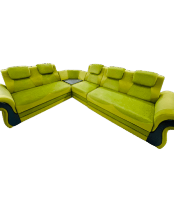 Comfortable Airbag Full Cover Corner Sofa Set 2+2+1 perfect for modern homes