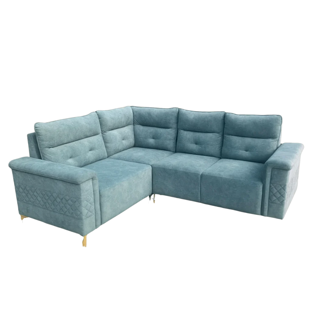 Comfortable Robel Full Cover Corner Sofa Set 2+2+1 perfect for modern homes