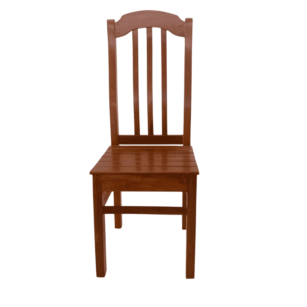 Handcrafted Nagaraja Teak Palaka Dining Chair ideal for Kerala-style dining interiors