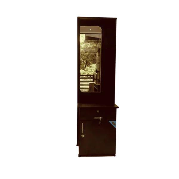 2 Tier Particle Board Dressing Table crafted for convenient and space-saving use