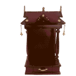 8 Bell Open Ambalam space-saving temple design for modern Hindu homes