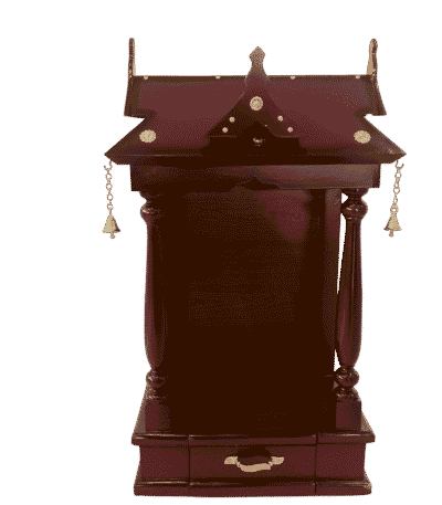 8 Bell Open Ambalam space-saving temple design for modern Hindu homes