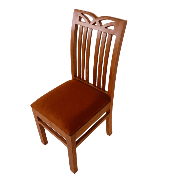 Butterfly Teak Cushion Dining Chair with cushioned seat for comfortable dining