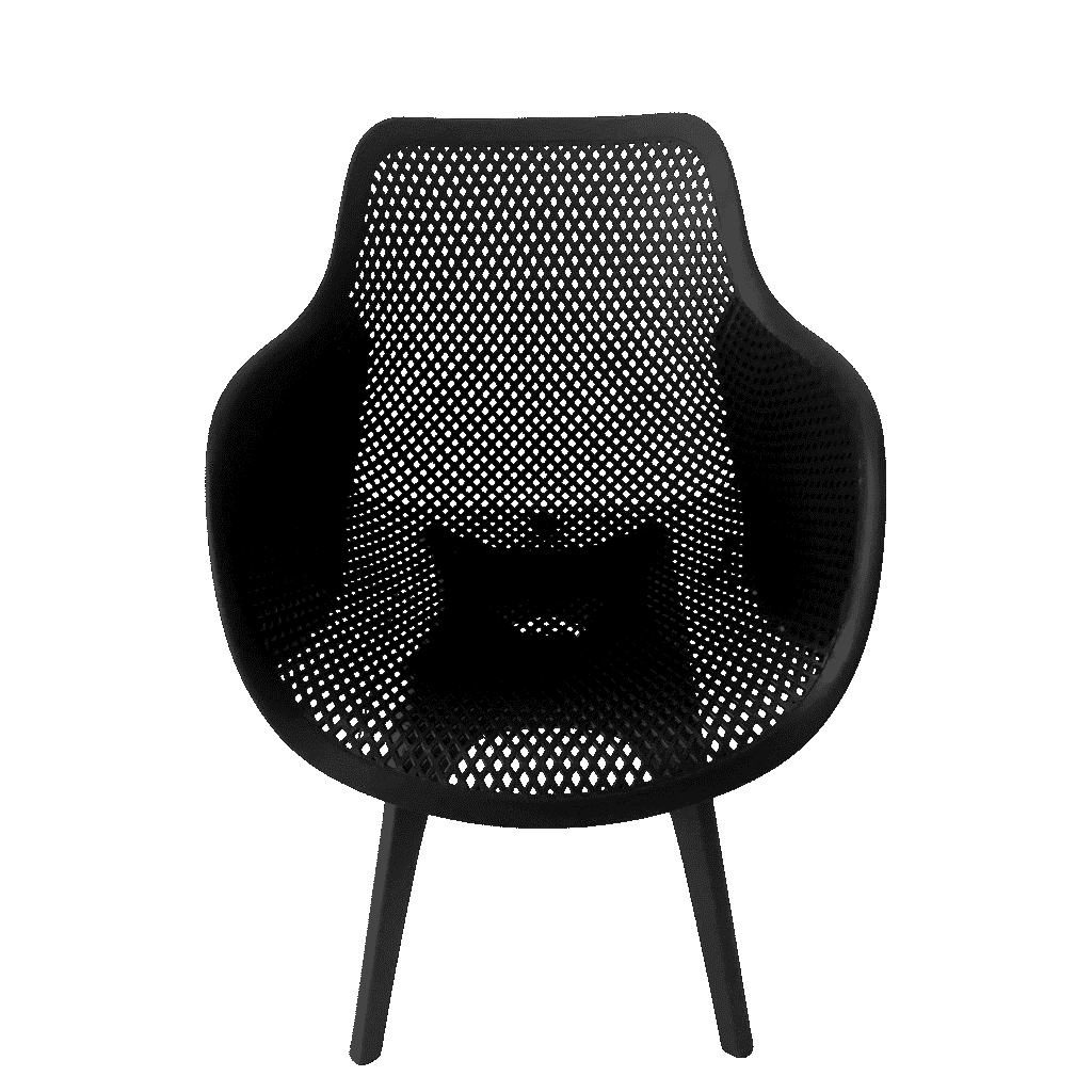 Ikon Smart Plastic Chair designed for everyday comfort with sturdy metal support