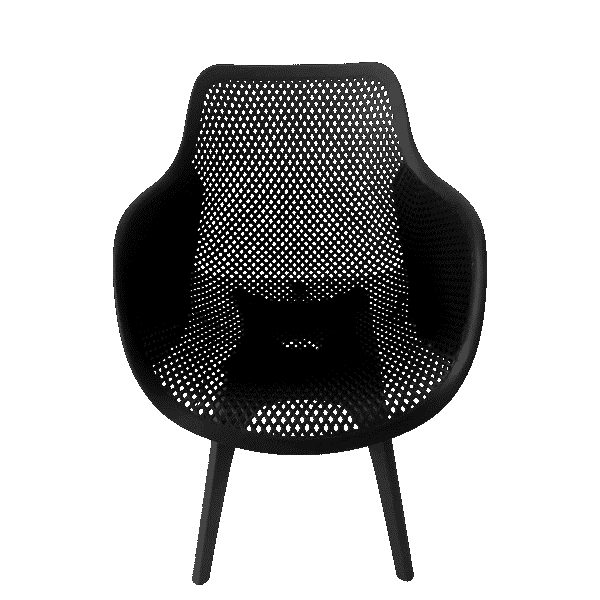 Ikon Smart Plastic Chair designed for everyday comfort with sturdy metal support