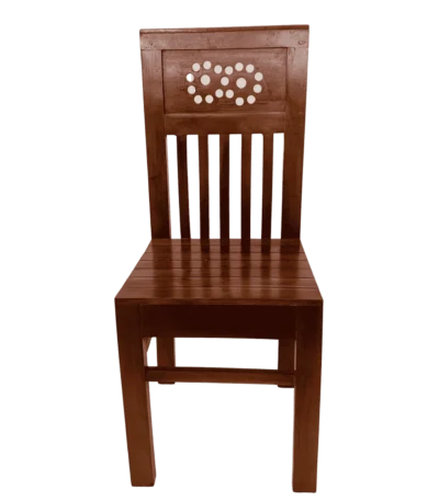 Achappam Acacia Palaka Dining Chair offering a balance of comfort and traditional design