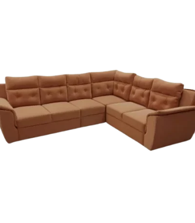 Twin Spot Full Cover Corner Sofa Set 2+2+1