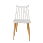 Leo Plastic Chair perfect for indoor seating with easy mobility