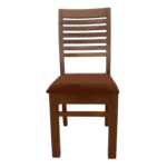 Stylish Horizon Teak Cushion Dining Chair with clean horizon-inspired design