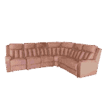 Zerra Full Cover Corner Recliner Sofa Set 2+2+1 for living room