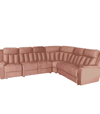 Zerra Full Cover Corner Recliner Sofa Set 2+2+1 for living room