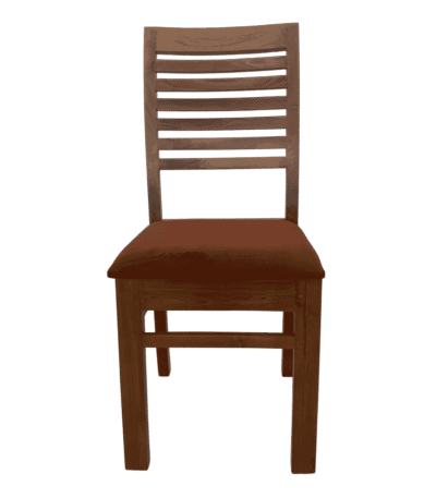 Stylish Horizon Teak Cushion Dining Chair with clean horizon-inspired design