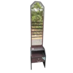 Hexagon Particle Board Dressing Table blends practicality and minimal design for a clutter-free look