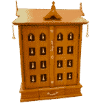 16 Bell Ambalam perfect for private pooja rituals and ceremonial worship