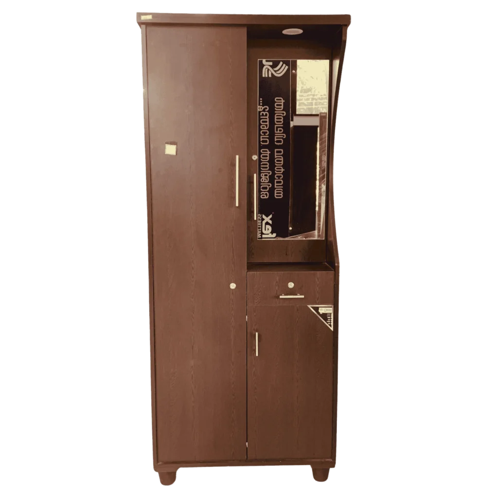 2 Door Fancy Dressing Model Particle Board Almirah ideal for compact and medium bedrooms