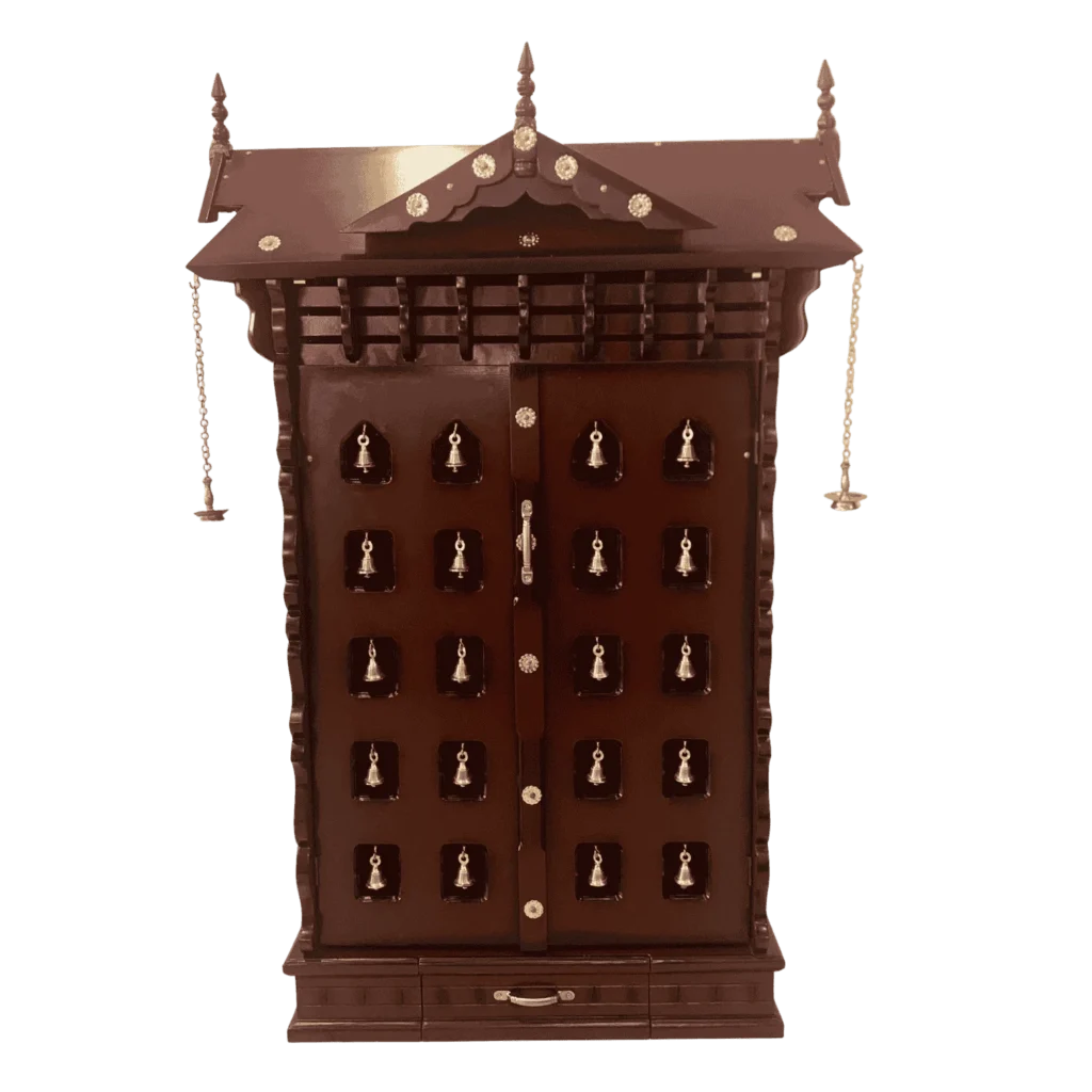 20 Bell Vadakkumnathan Ambalam traditional Kerala-style temple for spiritual home décor