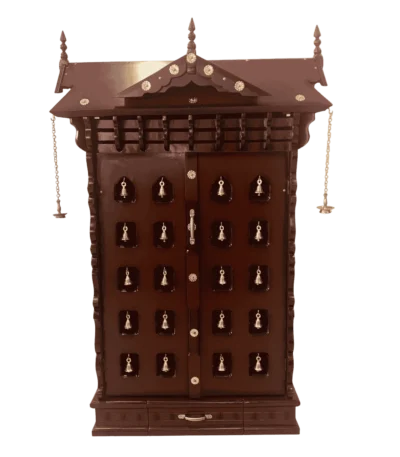 20 Bell Vadakkumnathan Ambalam traditional Kerala-style temple for spiritual home décor