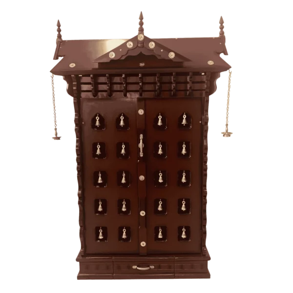 20 Bell Vadakkumnathan Ambalam traditional Kerala-style temple for spiritual home décor