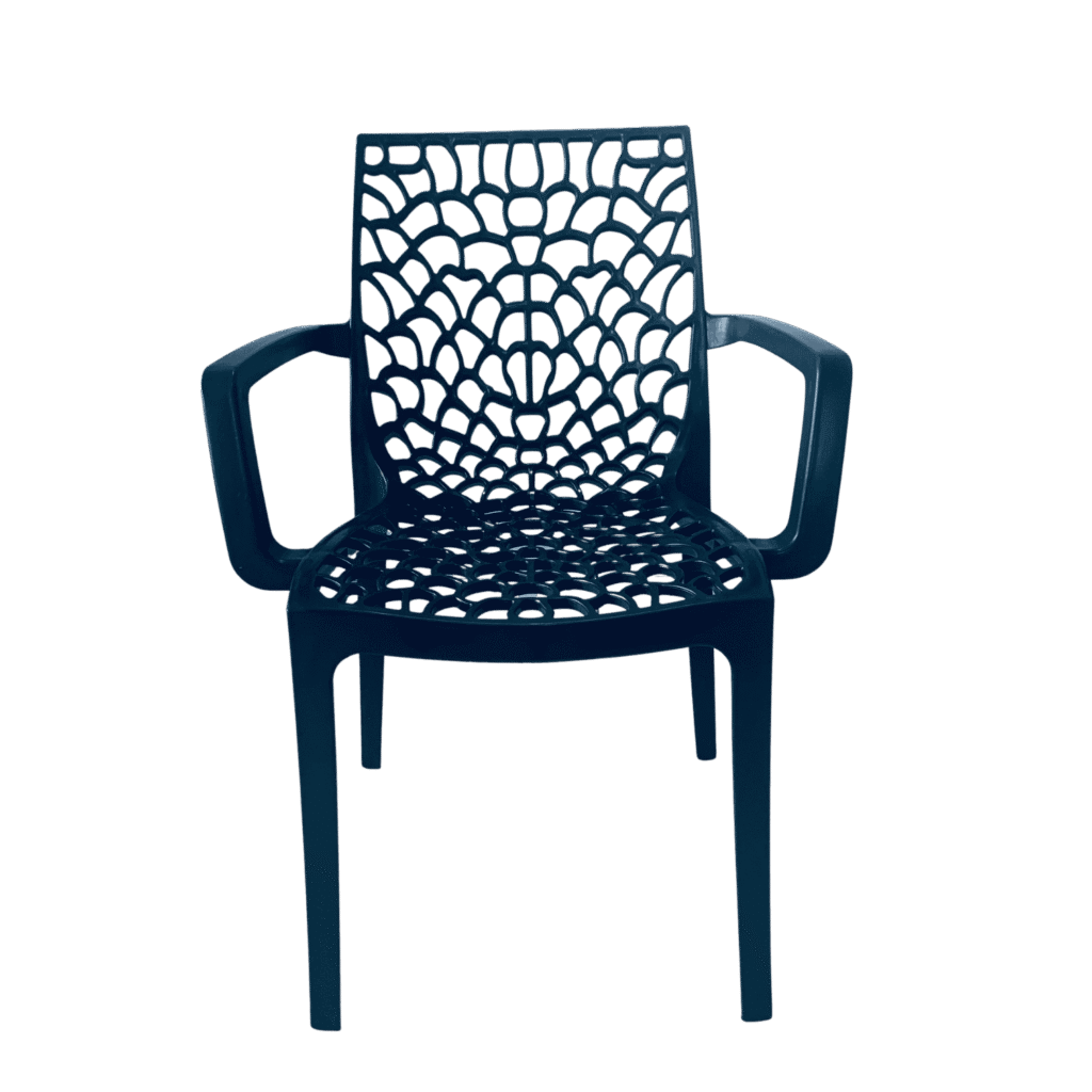 Web Arm Plastic Chair perfect for restaurant seating