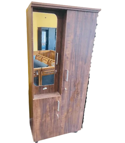 2 Door Dressing Model Particle Board Almirah with mirror and storage for daily use