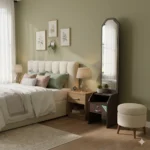 Hexagon Particle Board Dressing Table crafted for contemporary bedrooms.