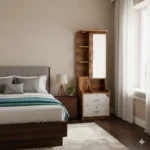 Illuminated Particle Board Dressing Unit