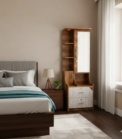 Illuminated Particle Board Dressing Unit