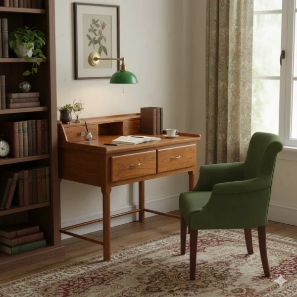 Caden Teak Kids Study Table