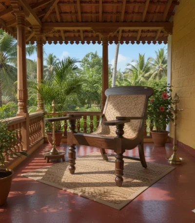 Devasuram Lounge Chair Veeti for comfortable indoor relaxation