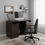 Classic Particle Board Computer Table for work from home setup