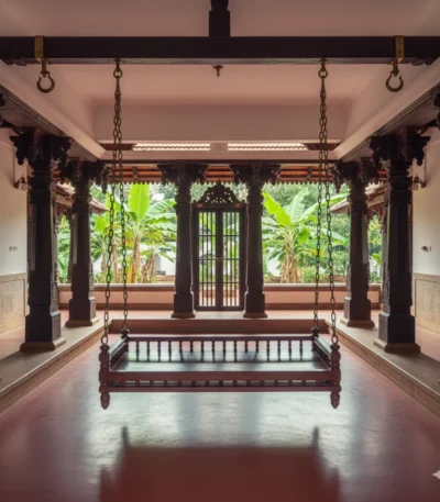 Basket Teak Swing 5X2