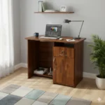 Standard particle board computer table for home office and study room use