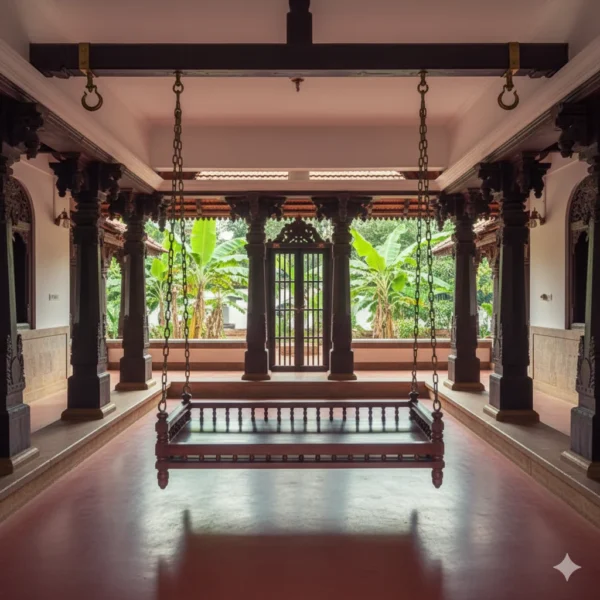 Basket Teak Swing 5X2