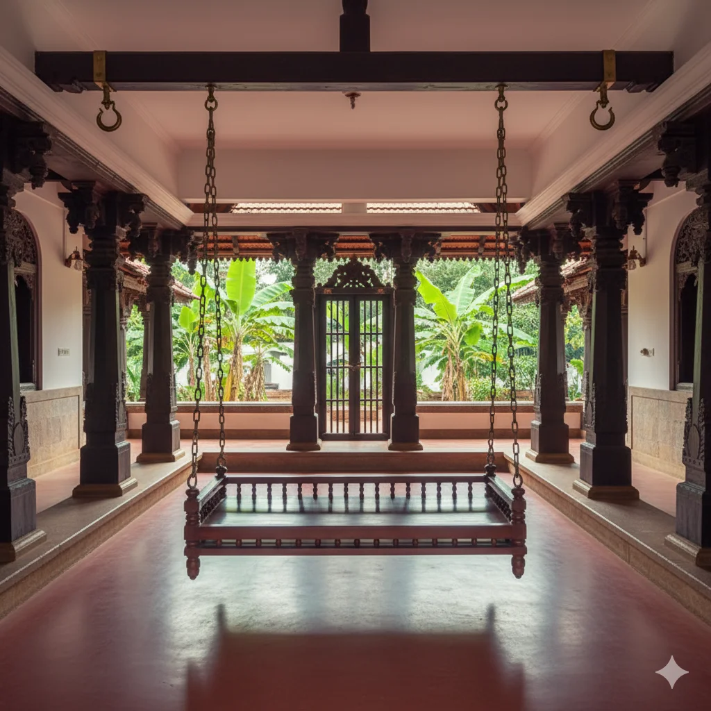 Basket Teak Swing 5X2