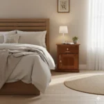 1 Draw 1 Door Teak Side Table