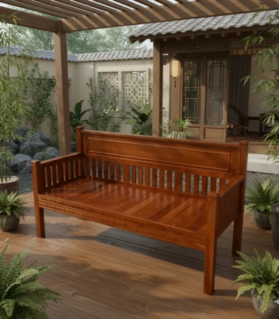 Platinum Teak Bench 3 Seater