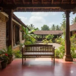 High Arc Teak Bench 3 Seater