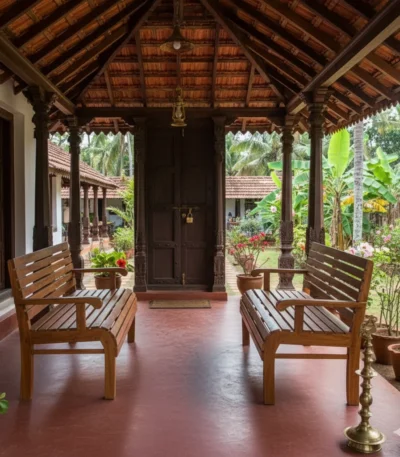 Bend Manchiyam Bench 3 Seater